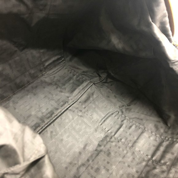 FENDI 7VS071 Zucca pattern tote bag, handbag, Boston canvas, leather, women's... - Picture 8 of 12